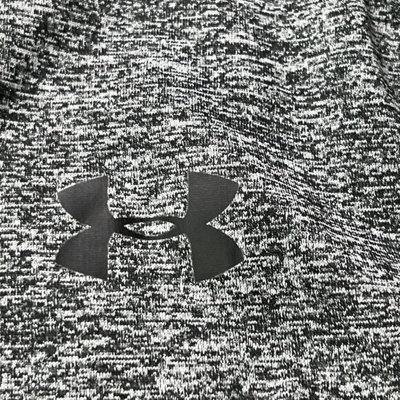 Under Armour Short Sleeve T-Shirt The Tech Tee Mens Small Charcoal Heathered - Picture 4 of 6
